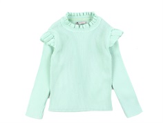 Kids ONLY mist green ruffle top